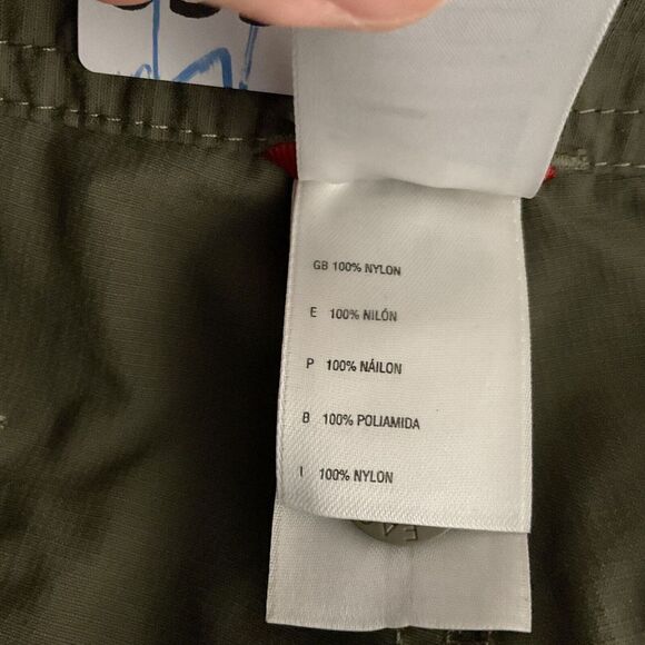 The North Face Womens 14 Olive Green Horizon Tempest Roll Up Hiking Pants Nylon@ - Picture 6 of 9